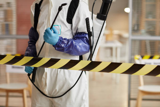 Professional Trauma Scene Cleanup technician working in Matlock, IA